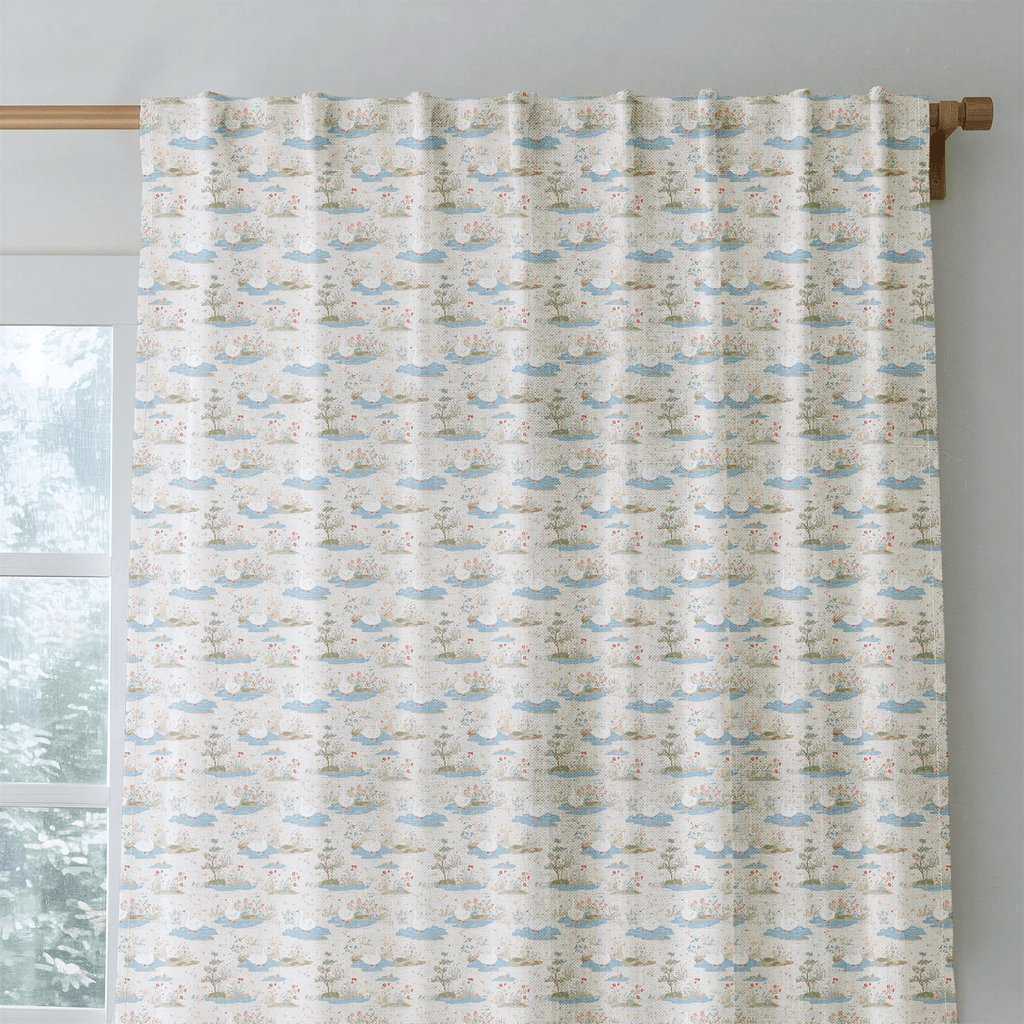 Unbothered Duck - Curtain Panel - The Drapery