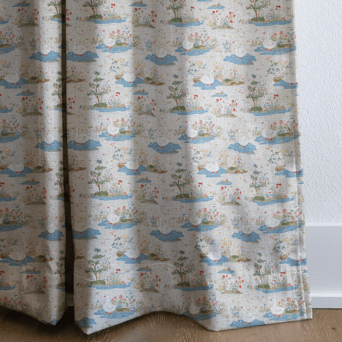 Unbothered Duck - Curtain Panel - The Drapery