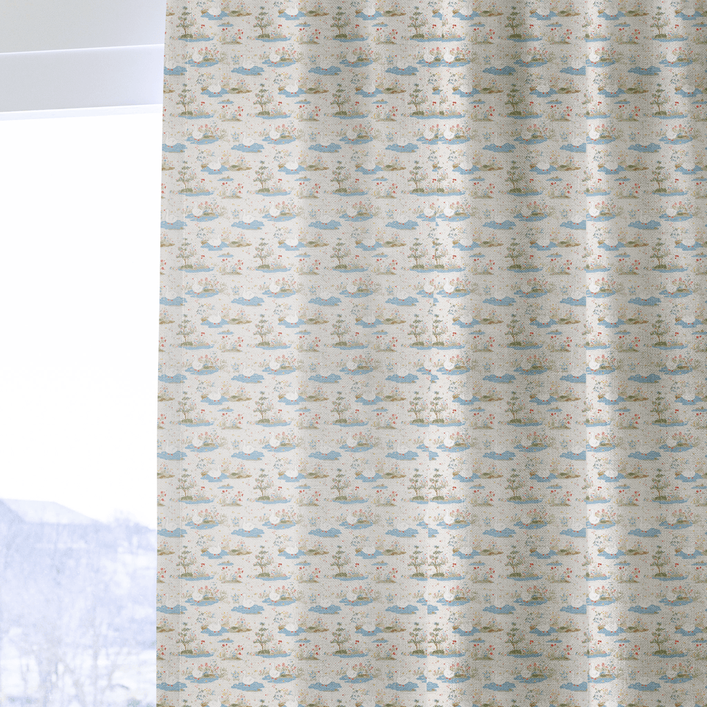 Unbothered Duck - Curtain Panel - The Drapery