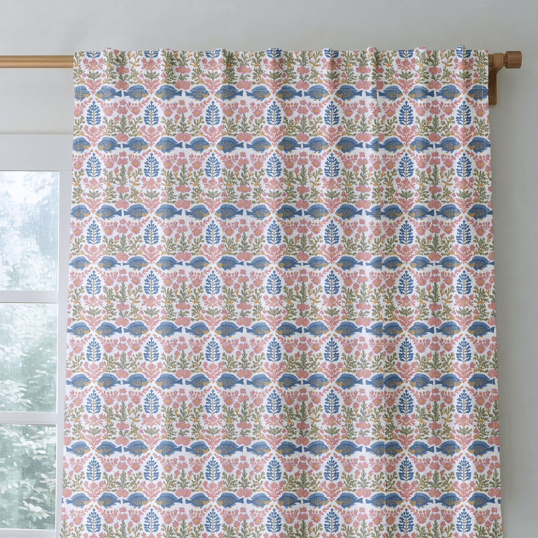Under The Sea - Curtain Panel - The Drapery