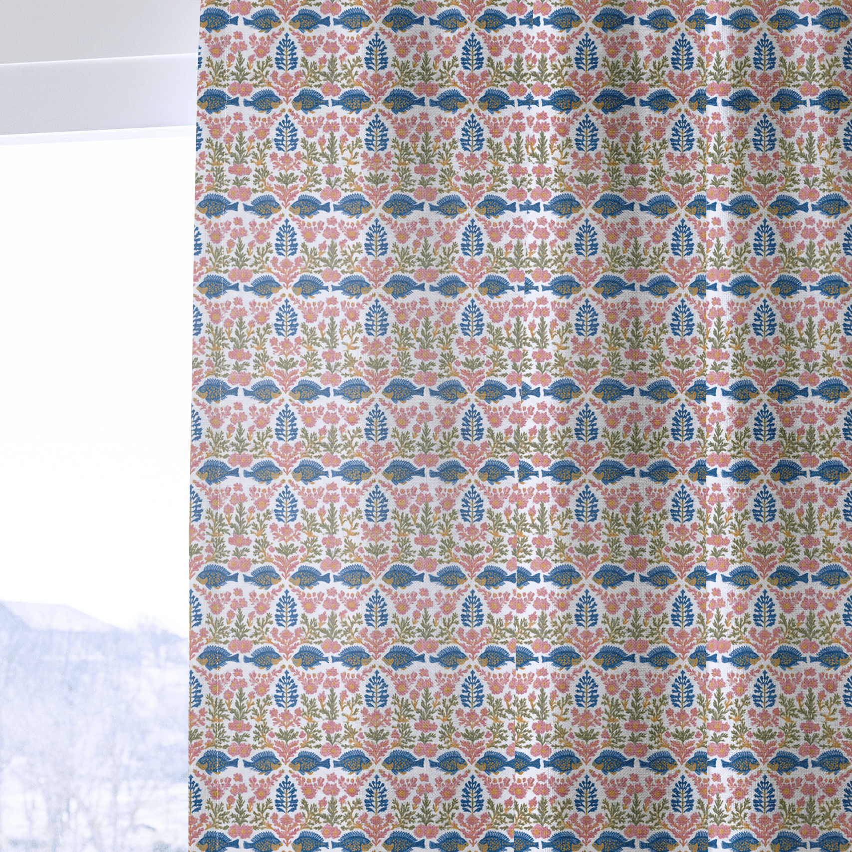 Under The Sea - Curtain Panel - The Drapery