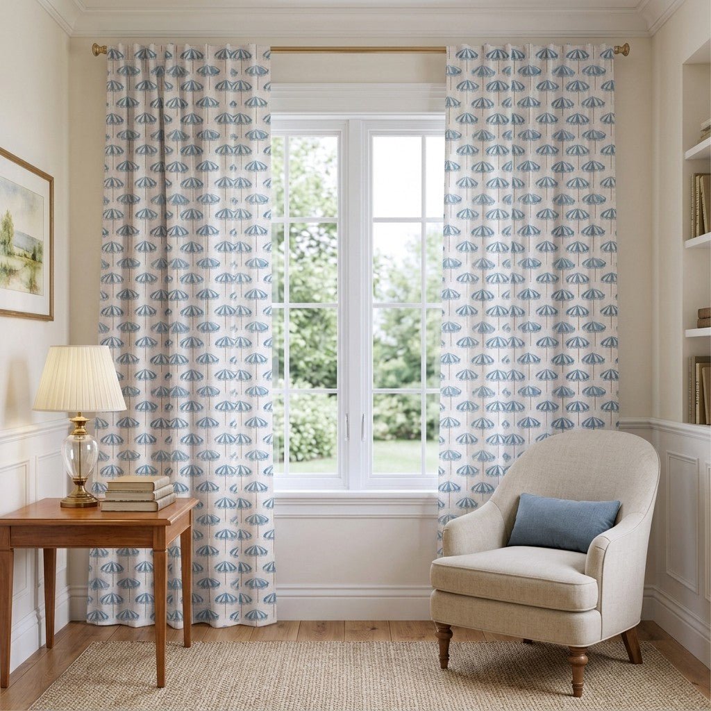 Under the Umbrella - Curtain Panel - The Drapery