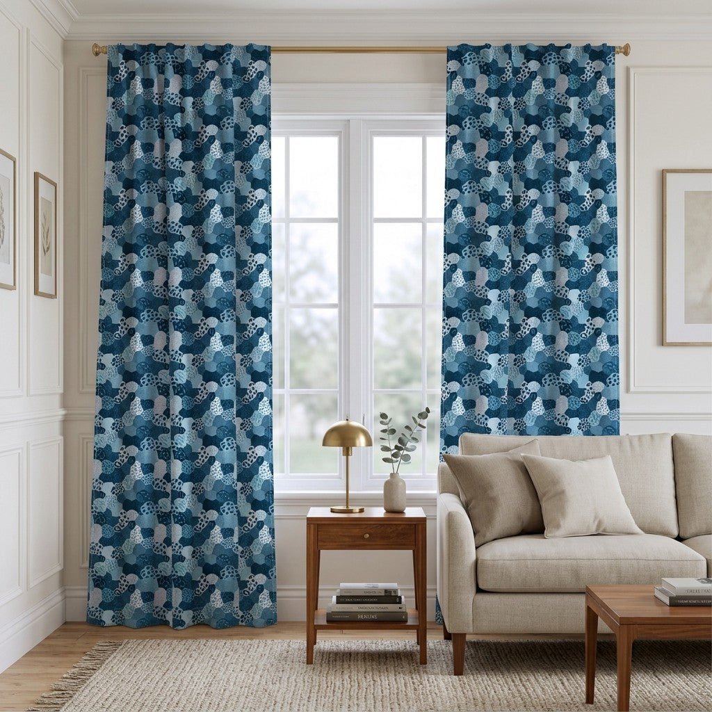 Underhill Pond One - Curtain Panel - The Drapery
