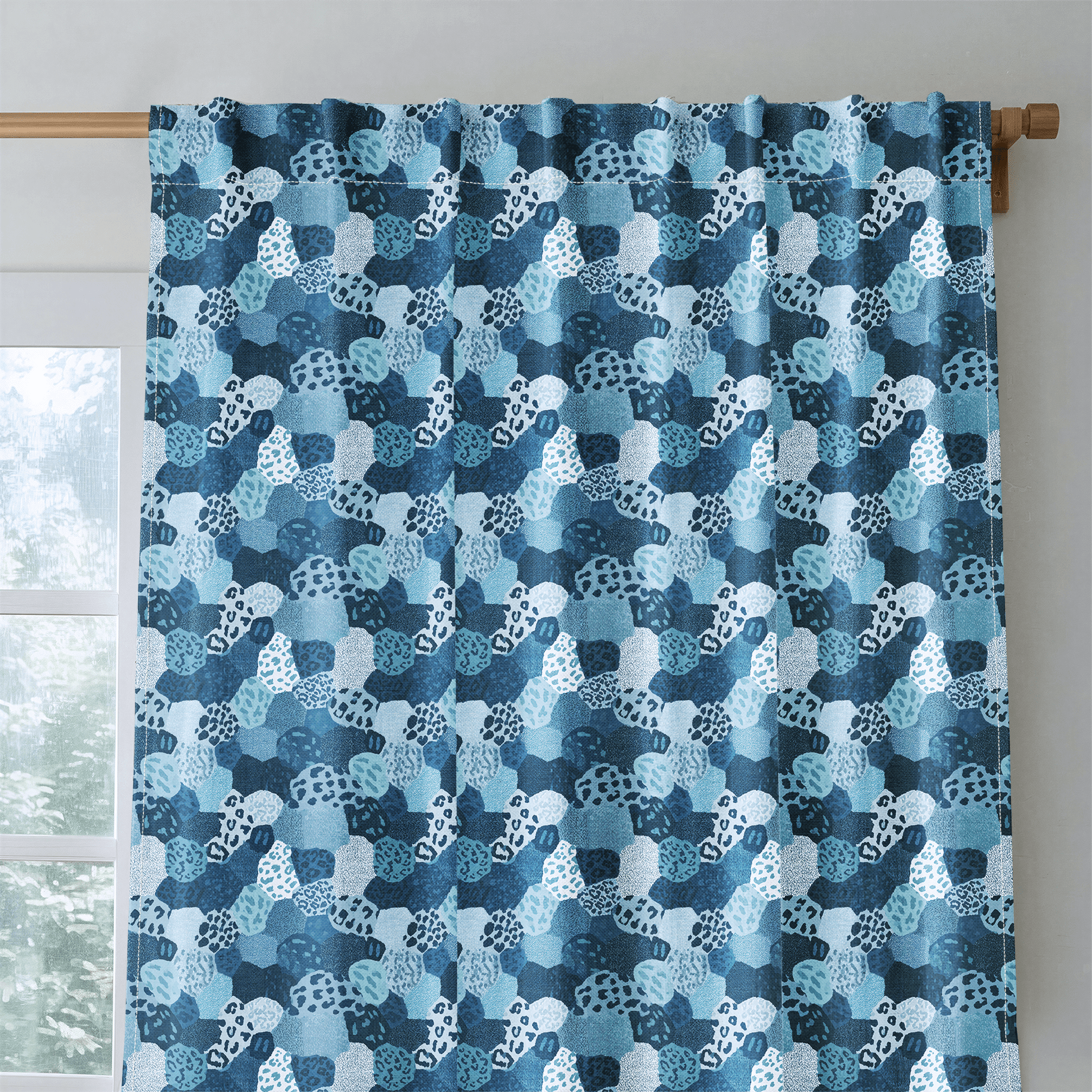 Underhill Pond One - Curtain Panel - The Drapery