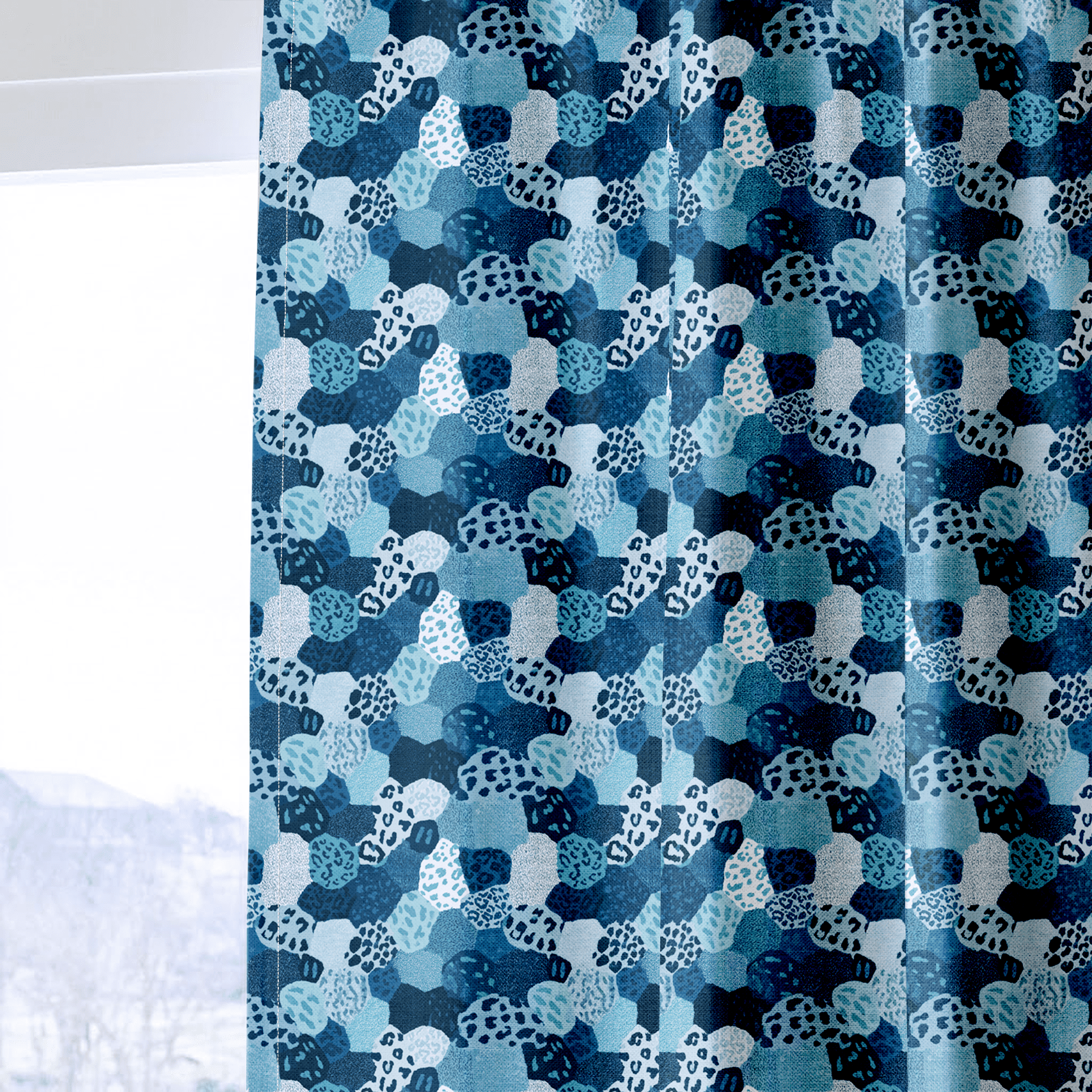 Underhill Pond One - Curtain Panel - The Drapery