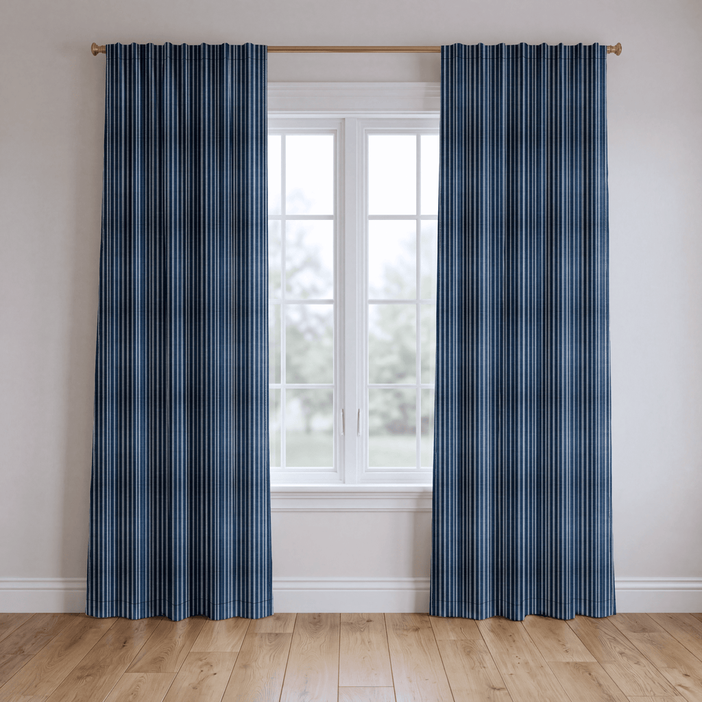Vale Stripes - Curtain Panel - The Drapery