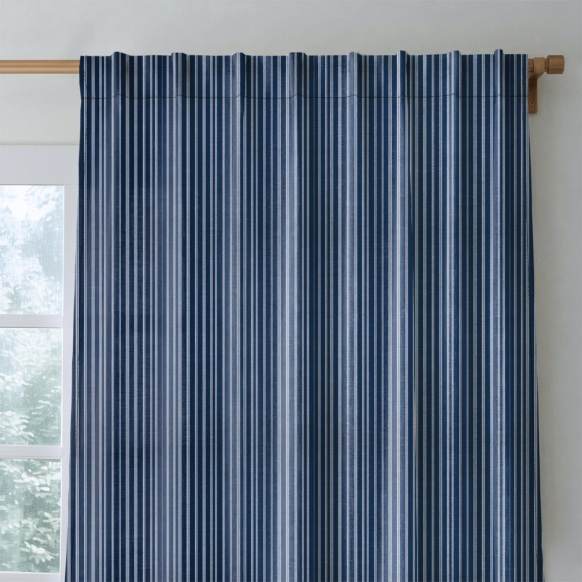 Vale Stripes - Curtain Panel - The Drapery