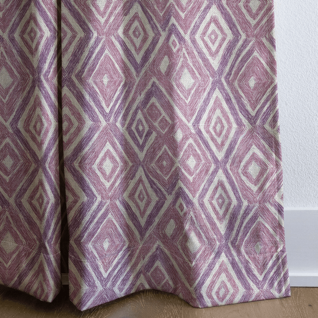 Valentina Diamonds - Curtain Panel - The Drapery