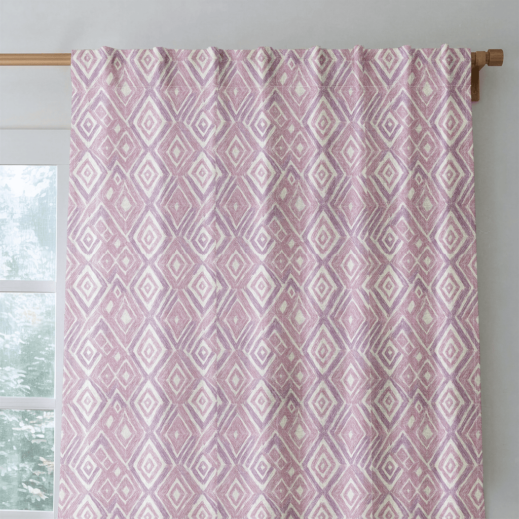 Valentina Diamonds - Curtain Panel - The Drapery