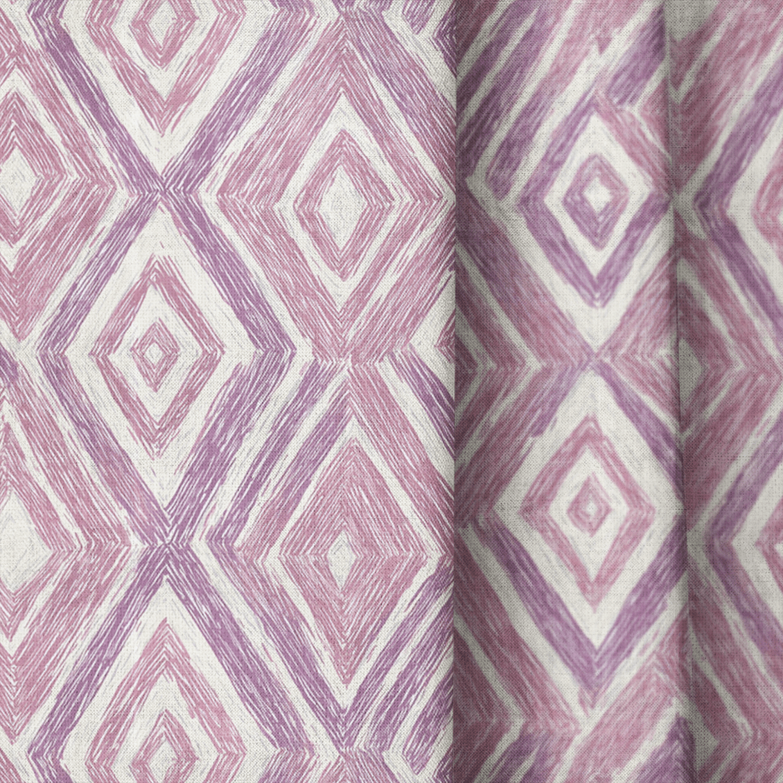 Valentina Diamonds - Curtain Panel - The Drapery