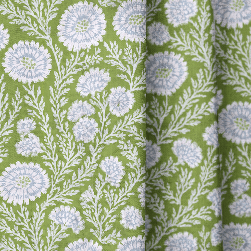 Valerian Garden - Curtain Panel - The Drapery