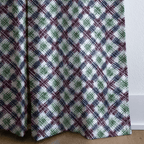 Valeska Plaid - Curtain Panel - The Drapery