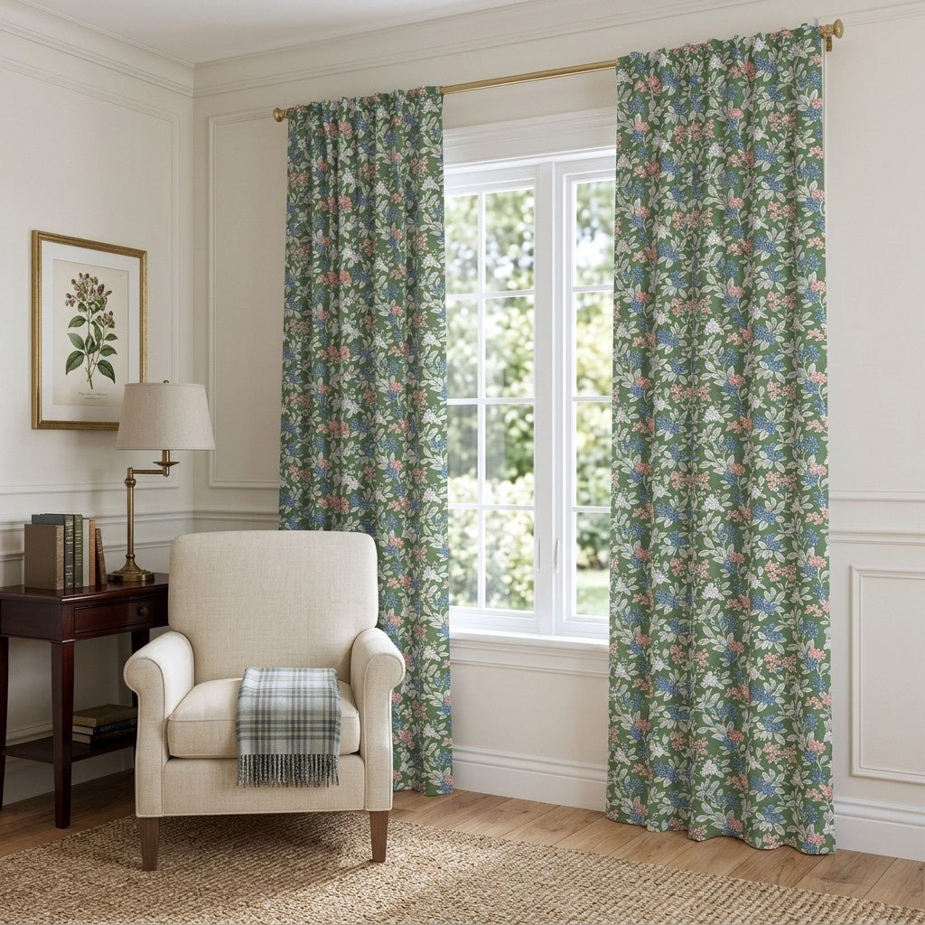 Valier Garden - Curtain Panel - The Drapery