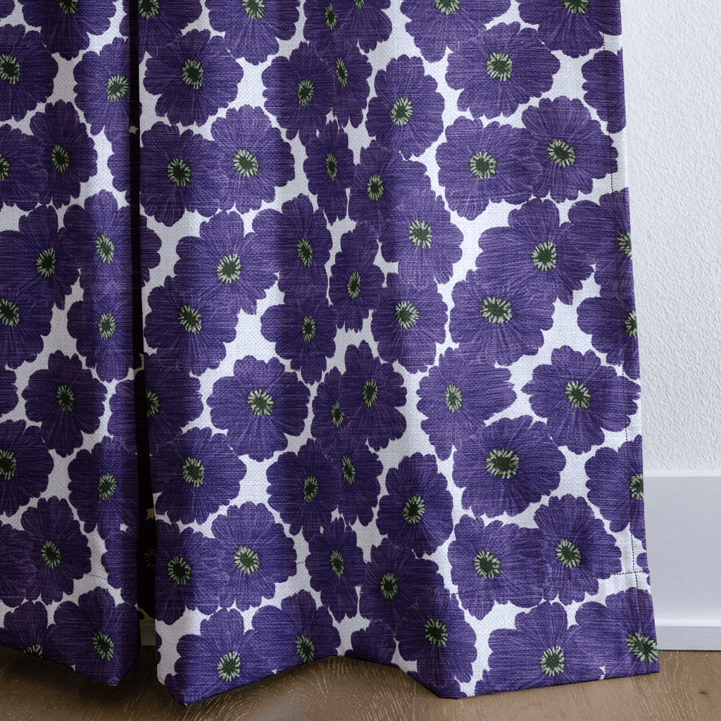 Valmont Blooms - Curtain Panel - The Drapery