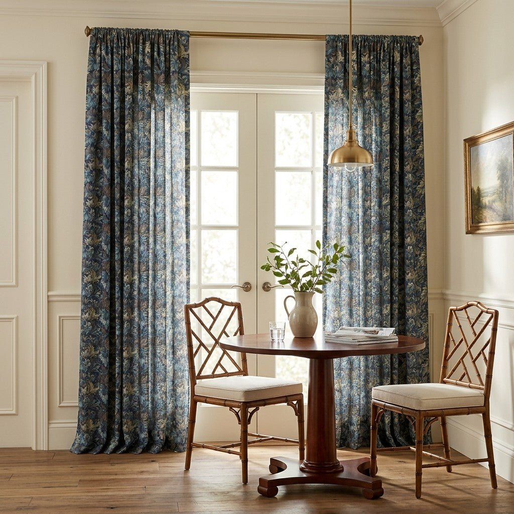 Velvet Briar - Curtain Panel - The Drapery