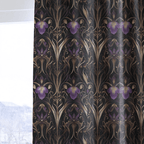Velvet Iris - Curtain Panel - The Drapery