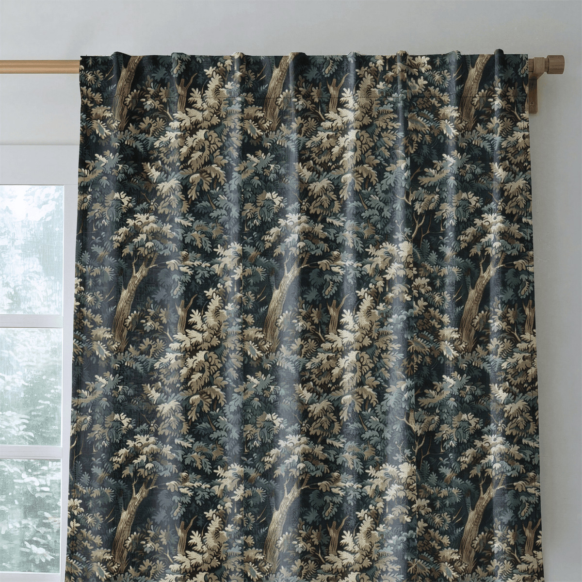 Verdant Archive - Curtain Panel - The Drapery