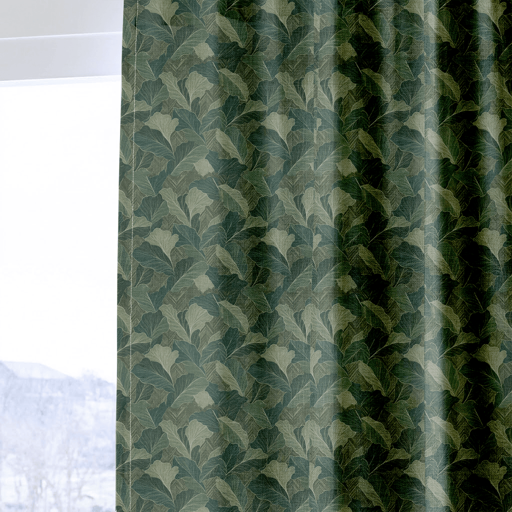 Verdant Ginkgo Forest - Curtain Panel - The Drapery