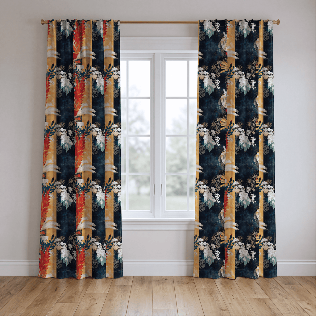 Vermilion - Curtain Panel - The Drapery