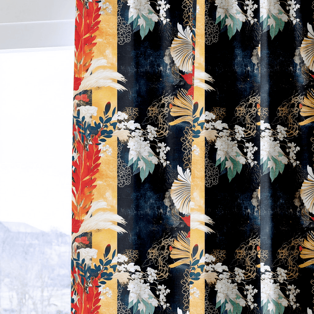 Vermilion - Curtain Panel - The Drapery