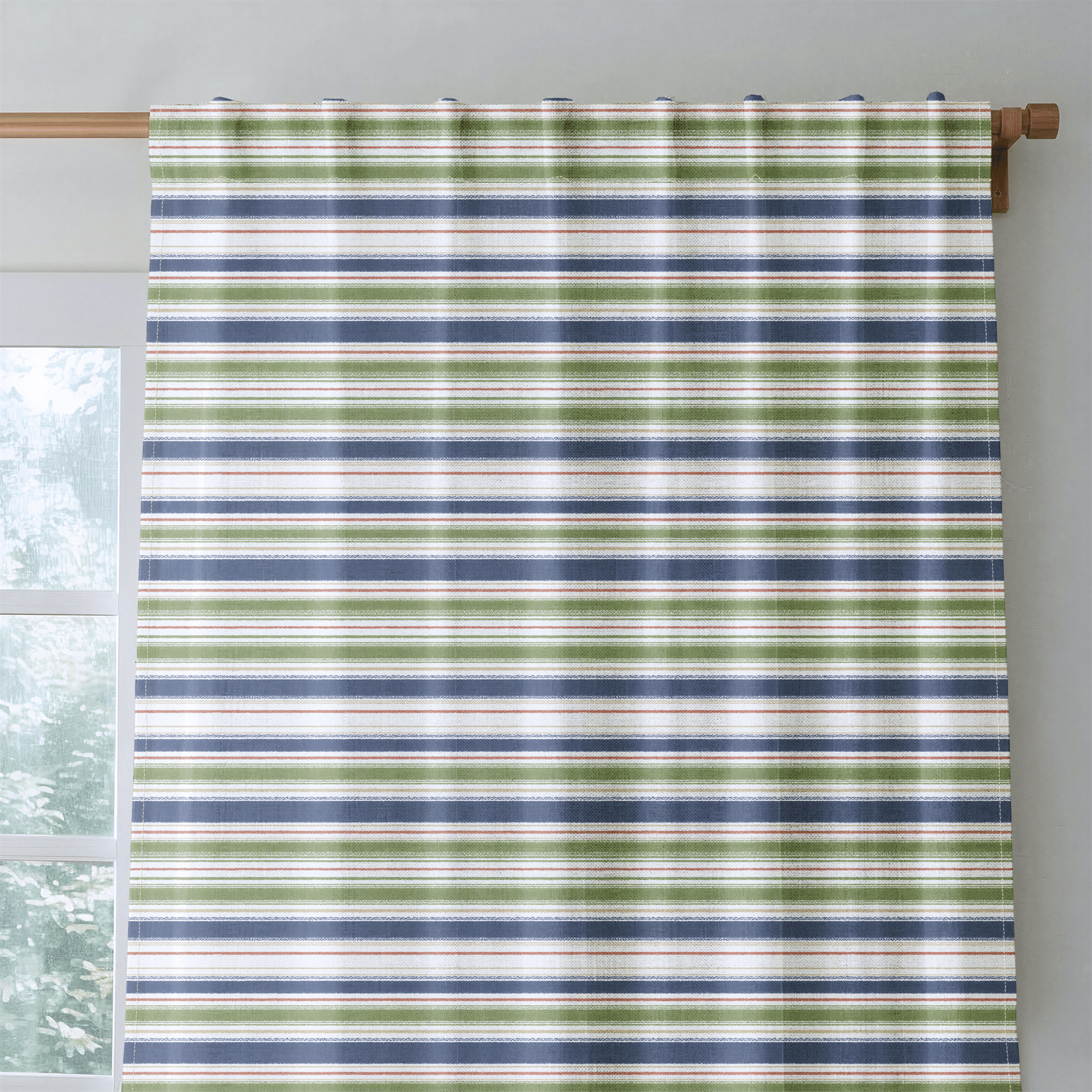 Vespera Stripes - Curtain Panel - The Drapery