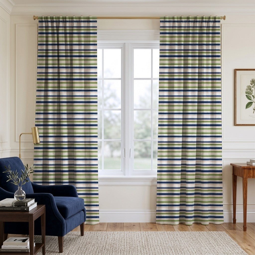 Vespera Stripes - Curtain Panel - The Drapery