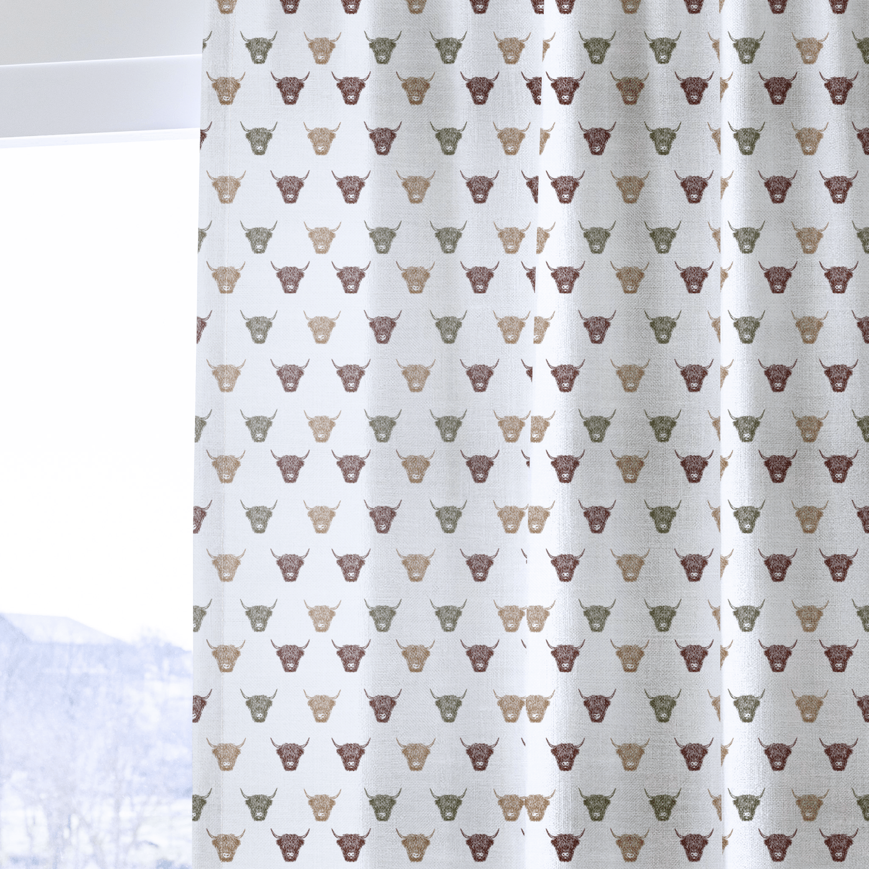Vestral Highland - Curtain Panel - The Drapery