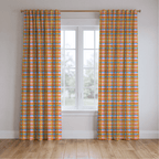 Vibrant Gingham - Curtain Panel - The Drapery