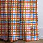 Vibrant Gingham - Curtain Panel - The Drapery