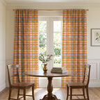 Vibrant Gingham - Curtain Panel - The Drapery