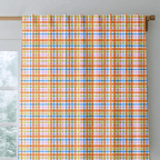 Vibrant Gingham - Curtain Panel - The Drapery