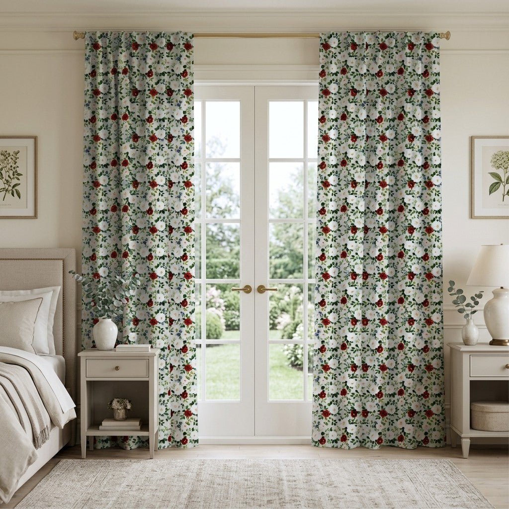 Vienna Blossoms - Curtain Panel - The Drapery