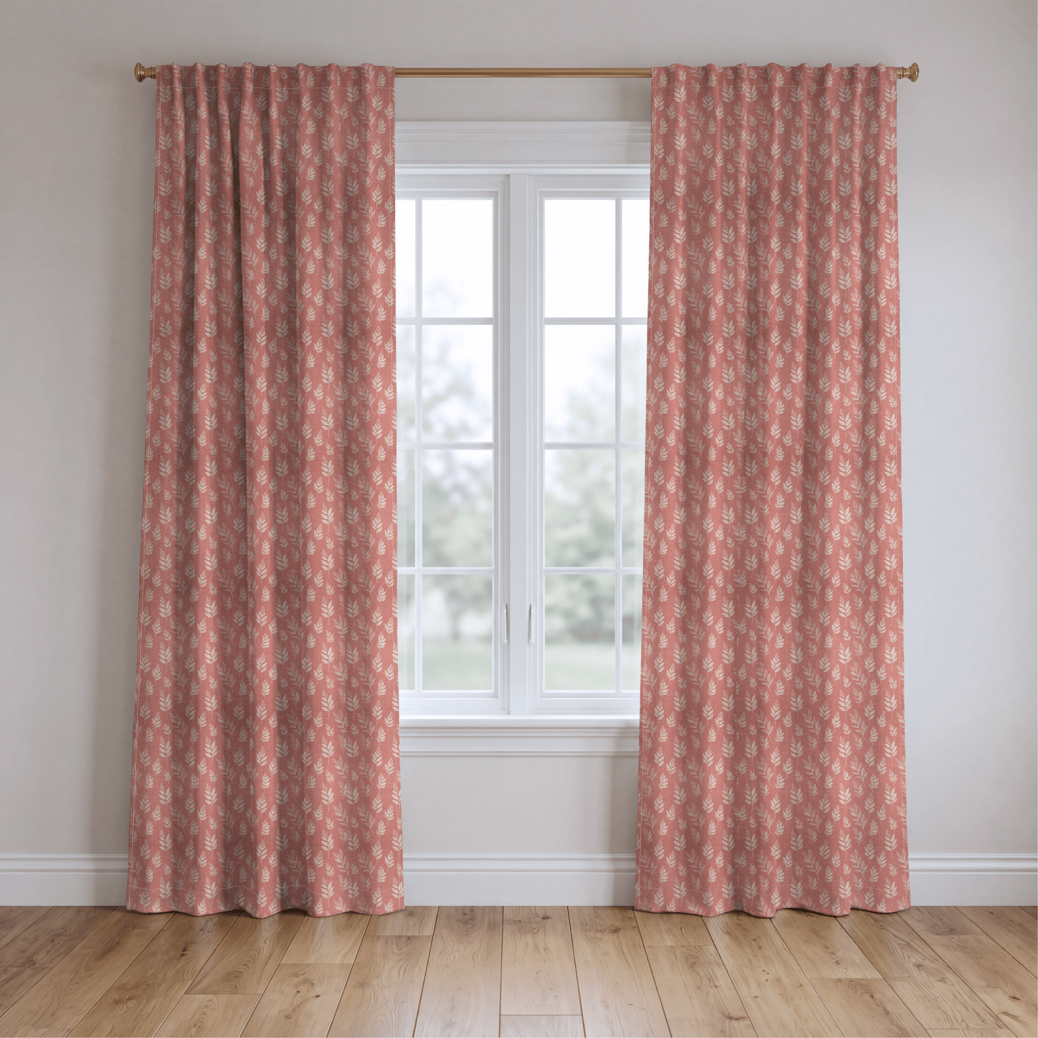 Ville Rose - Curtain Panel - The Drapery
