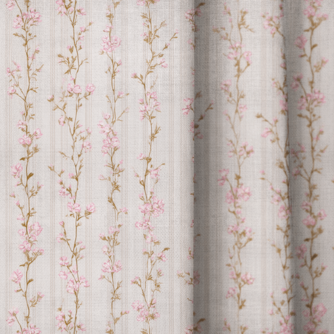 Vintage Bloom - Curtain Panel - The Drapery