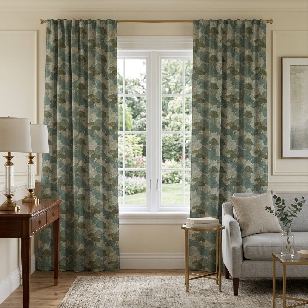 Vintage Botanics - Curtain Panel - The Drapery