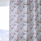 Vintage Florals - Curtain Panel - The Drapery