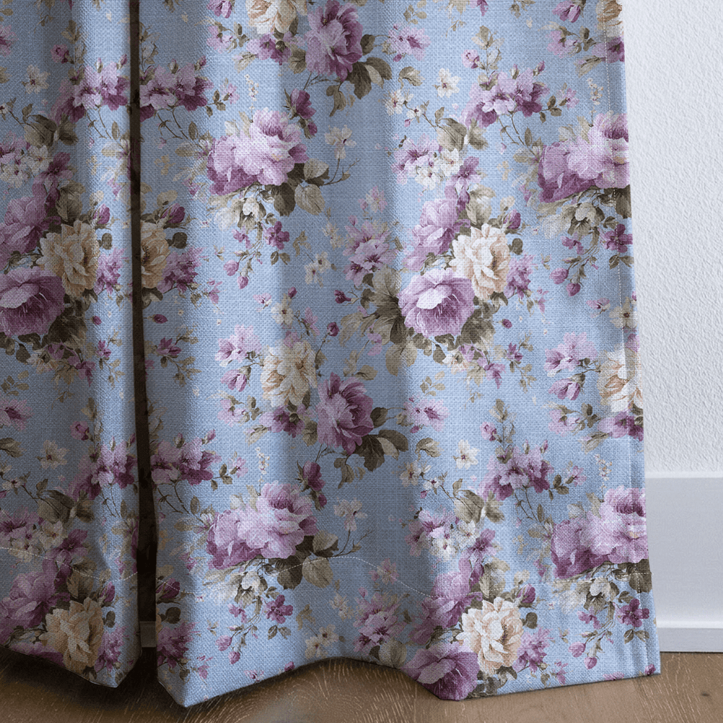 Vintage Florals - Curtain Panel - The Drapery