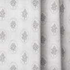 Vintage Frames - Curtain Panel - The Drapery