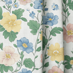 Vintage Petals - Curtain Panel - The Drapery
