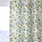 Vintage Petals - Curtain Panel - The Drapery