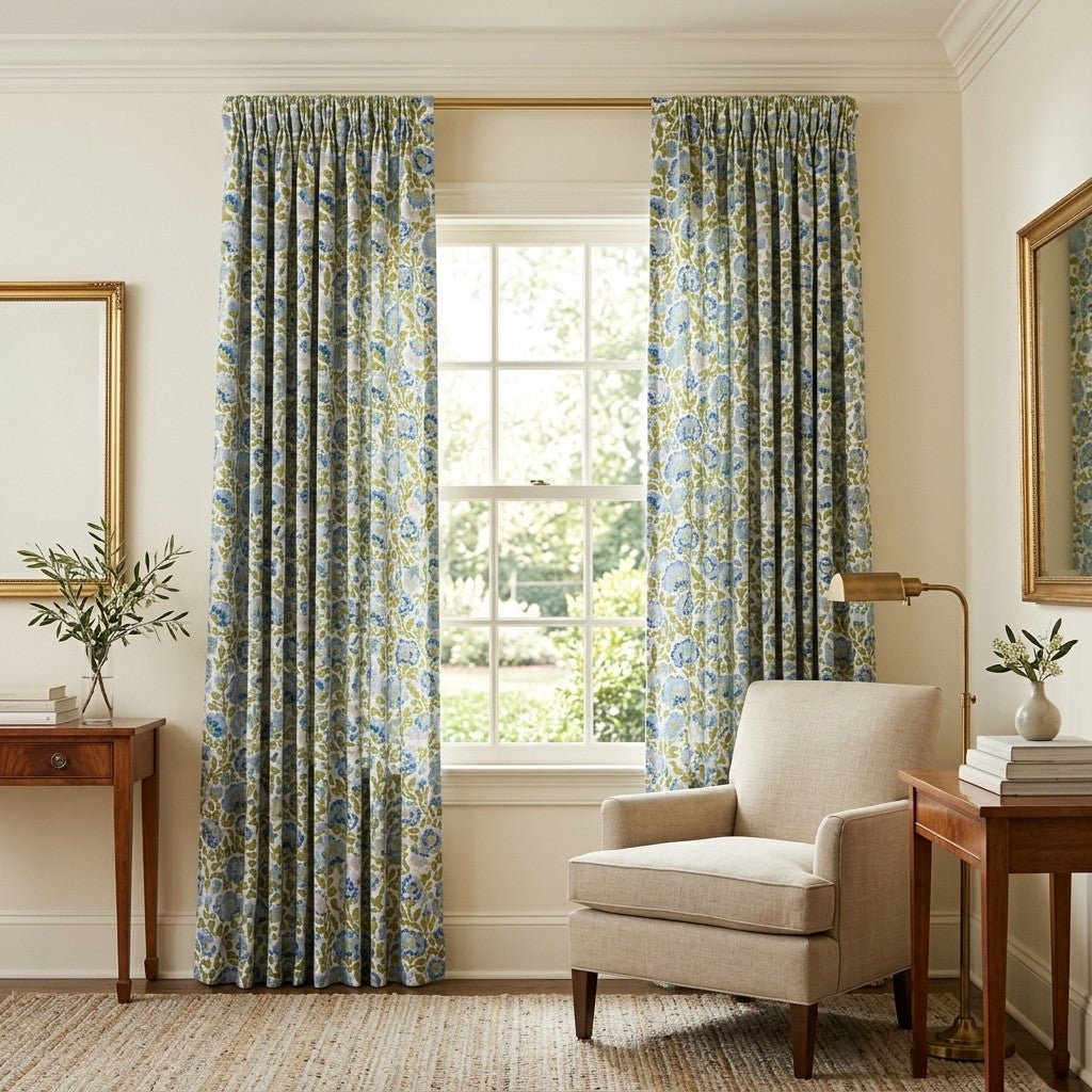 Vintage Posy - Curtain Panel - The Drapery