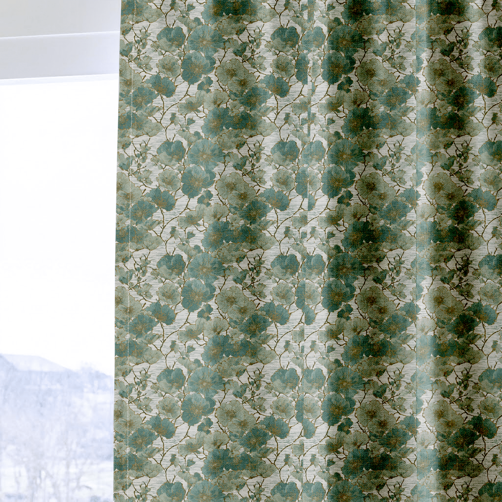 Vintage Vines - Curtain Panel - The Drapery