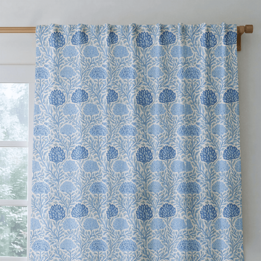 Violet Night - Curtain Panel - The Drapery