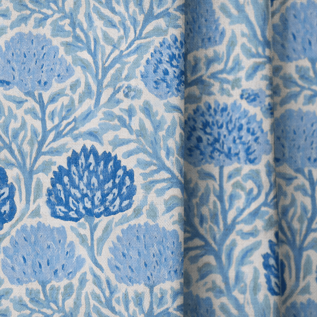 Violet Night - Curtain Panel - The Drapery