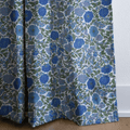 Violets on Wren - Curtain Panel - The Drapery