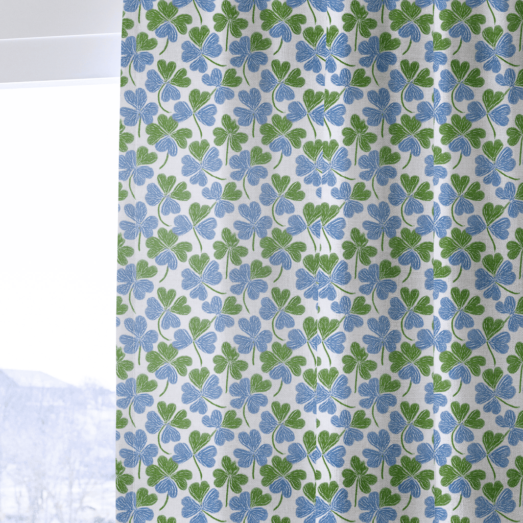Vireaux Clovers - Curtain Panel - The Drapery