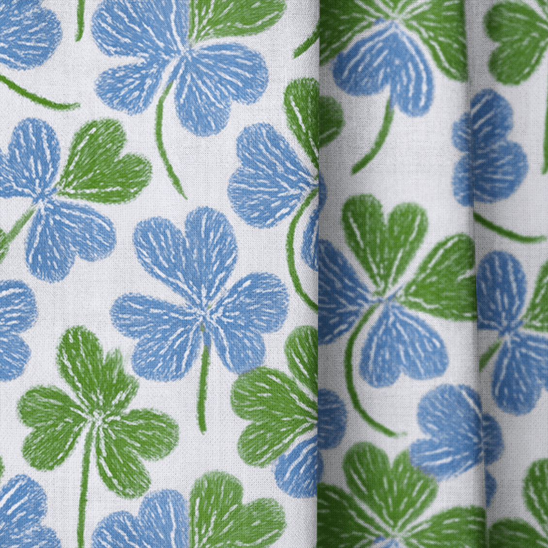 Vireaux Clovers - Curtain Panel - The Drapery