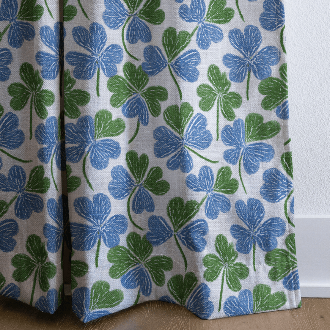 Vireaux Clovers - Curtain Panel - The Drapery