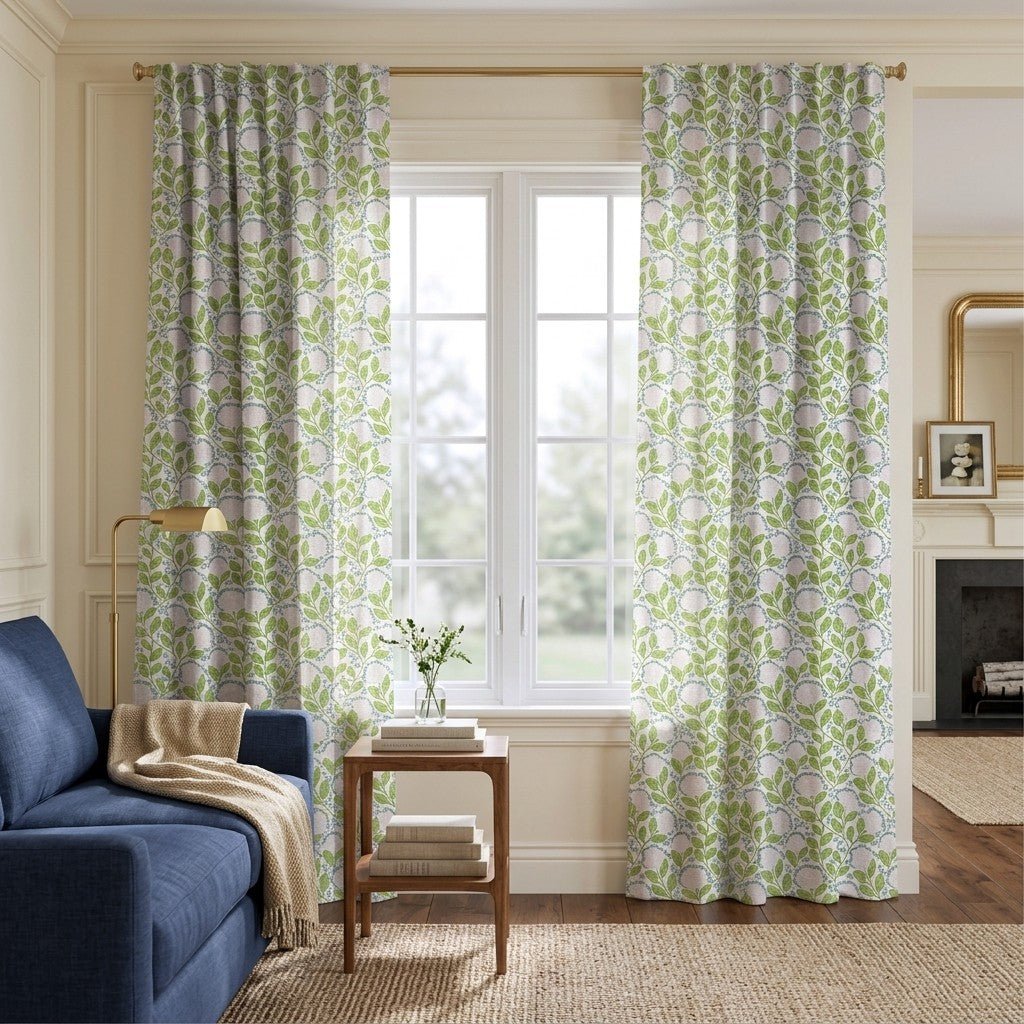 Viremont Garden - Curtain Panel - The Drapery