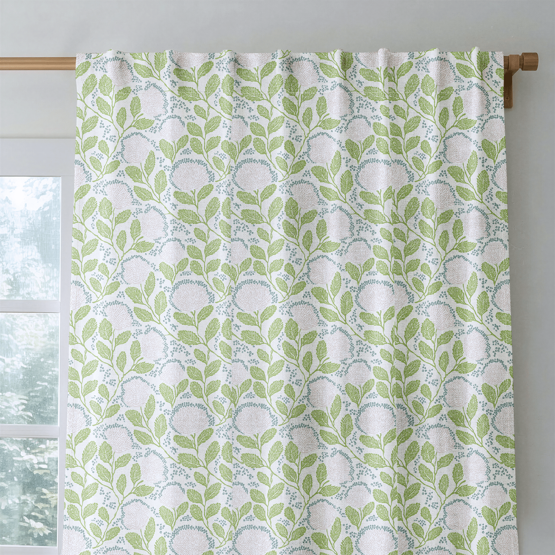 Viremont Garden - Curtain Panel - The Drapery